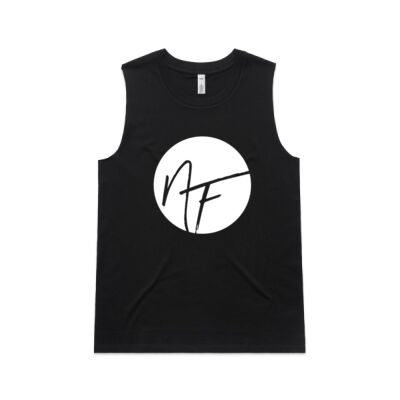 Ladies Tank White Logo Thumbnail