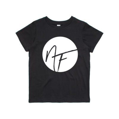 Kids Tee White Logo Thumbnail