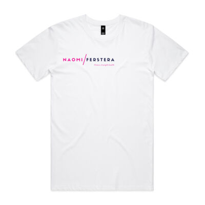 Unisex Soft NF Tee Blue/Pink Logo Thumbnail